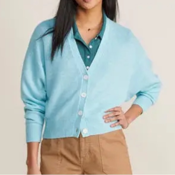 VINEYARD VINES Cashmere & Linen Cardigan - Picture 1 of 15